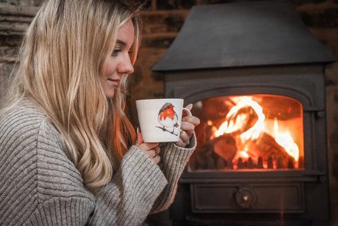 'The Hearth' Robin Mug